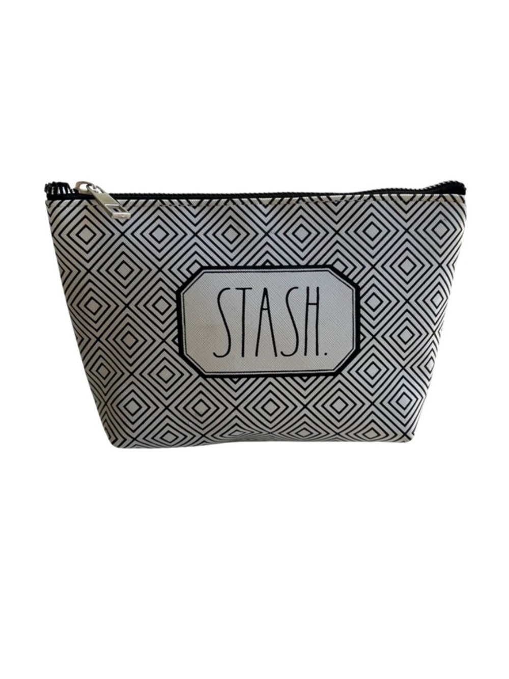 Rae Dunn “Stash” Cosmetic Pouch